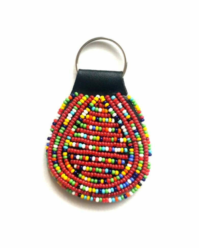 3 Beaded Keychain,keyrings, Keychain, Bag Tag,handbag Keychain, Kenya Key  Rings, Beaded Keyrings, Bag Tag, Key Tag, Africa Handmade Keychain 