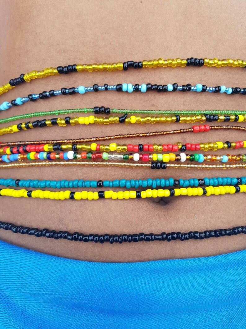 Waist beads for weight loss African waist beads African Etsy