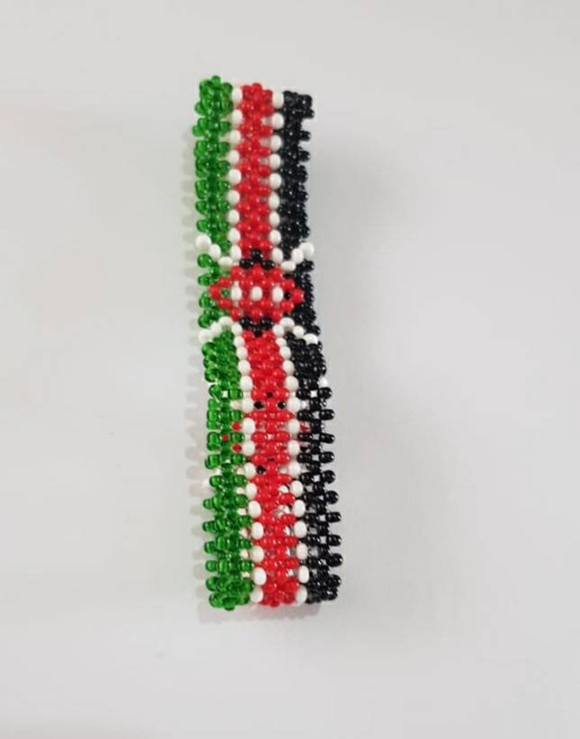 Kenyan flag bracelets African bracelet Maasai bracelets Etsy