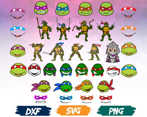 Download Ninja Turtles svg/TMNT svg file dxf png/TMNT Cut File ...