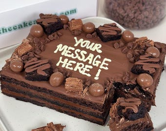 The Triple Layer Brownie Block