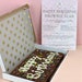 Personalised birthday brownie slab / letterbox brownies / gift / present / vegan / treat box / isolation gift / sweet treat / postal treats 