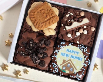 New Home Gift | Letterbox Brownie | New Home Card | New Home Gift Box