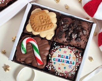 Christmas Brownie Box | Letterbox Brownies UK | Christmas Gifts