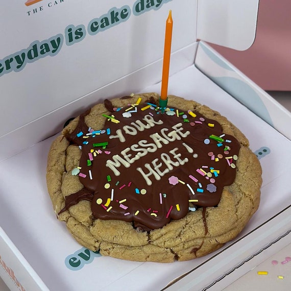 Giant Personalised Cookie | Cookie Gift UK | Postal Cookies