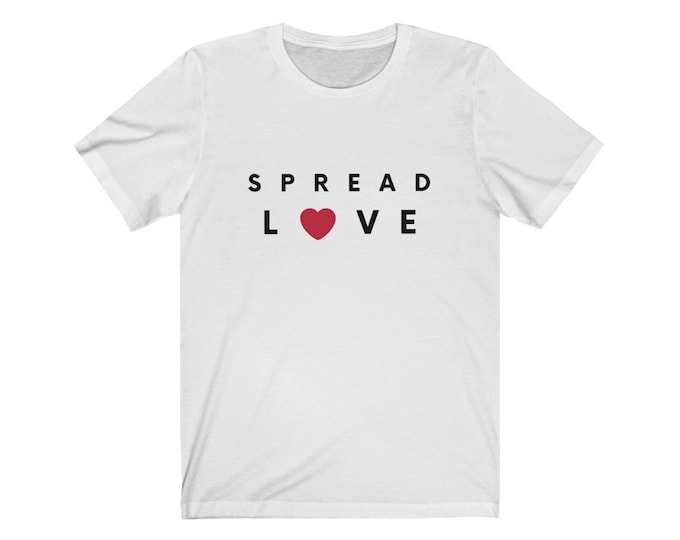 Spread Love Unisex Jersey Short Sleeve Tee