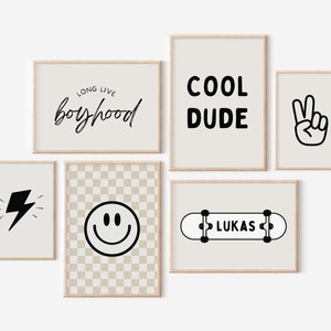 Peace Sign Neutral Peace Sign Digital Print, Neutral Wall Art, Neutral Nursery Art, Cute ...