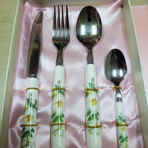 Elegant Cutlery Set | Premium Spoon, Fork, Knife Combo | Durable, Lightweight, Stylish Flatware for Fine Dining and Gifting