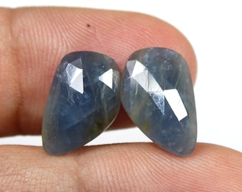 Multi Sapphire Faceted Slices Multi Sapphire Round Slices Natural Multi Sapphire Rose Cut Slices Multi Sapphire Slices 8x8 MM,