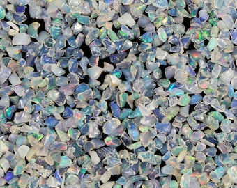 AAA Natural Ethiopian Opal Rough Lot: Polished (3-5mm)