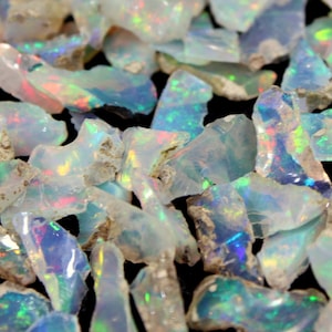 5000 PCs AAA Grade Opal Rough Lot: Natural Polish Rough (3-7mm)