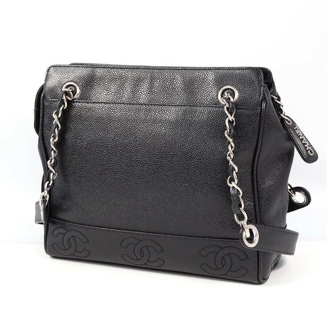 chanel triple chain bag