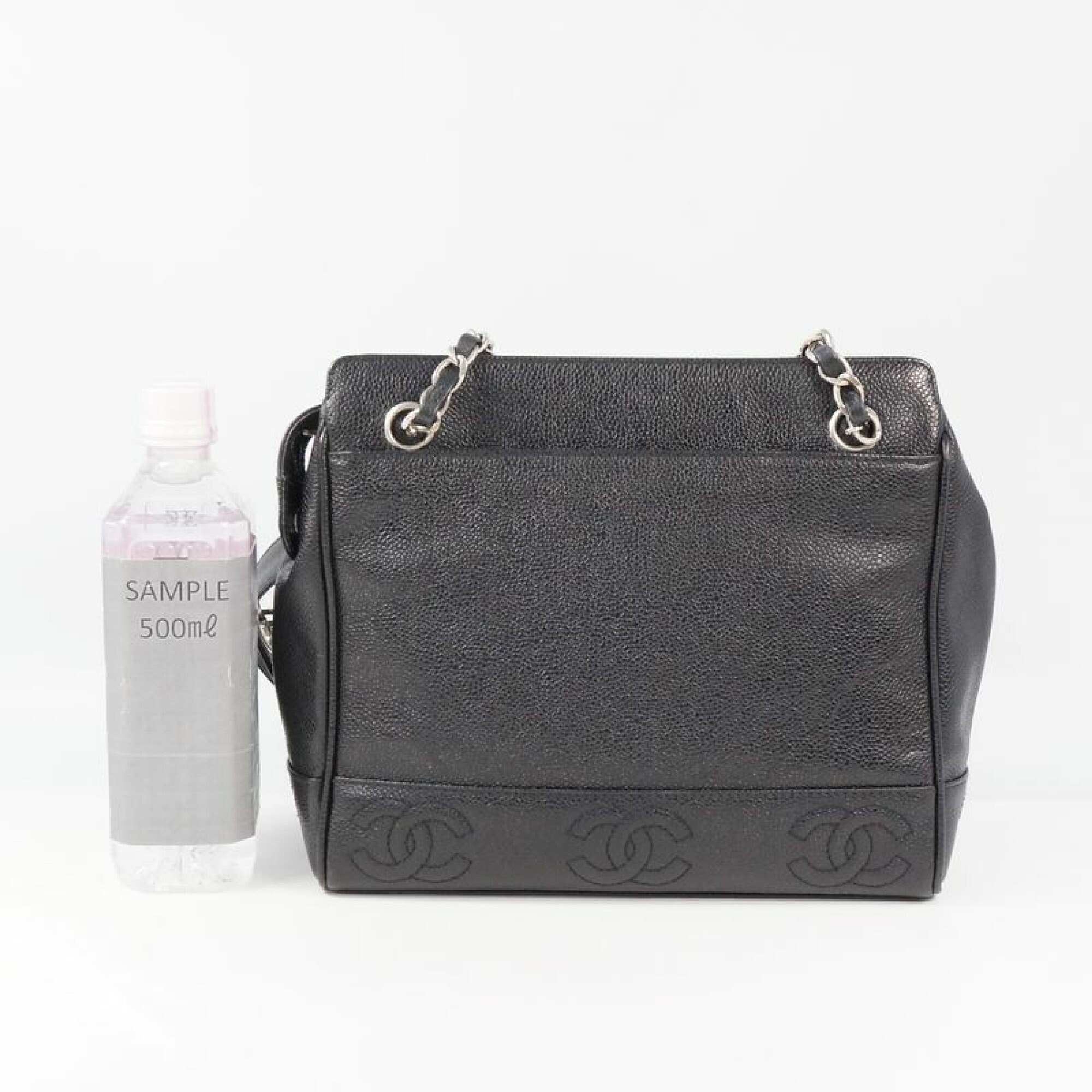 chanel triple chain bag