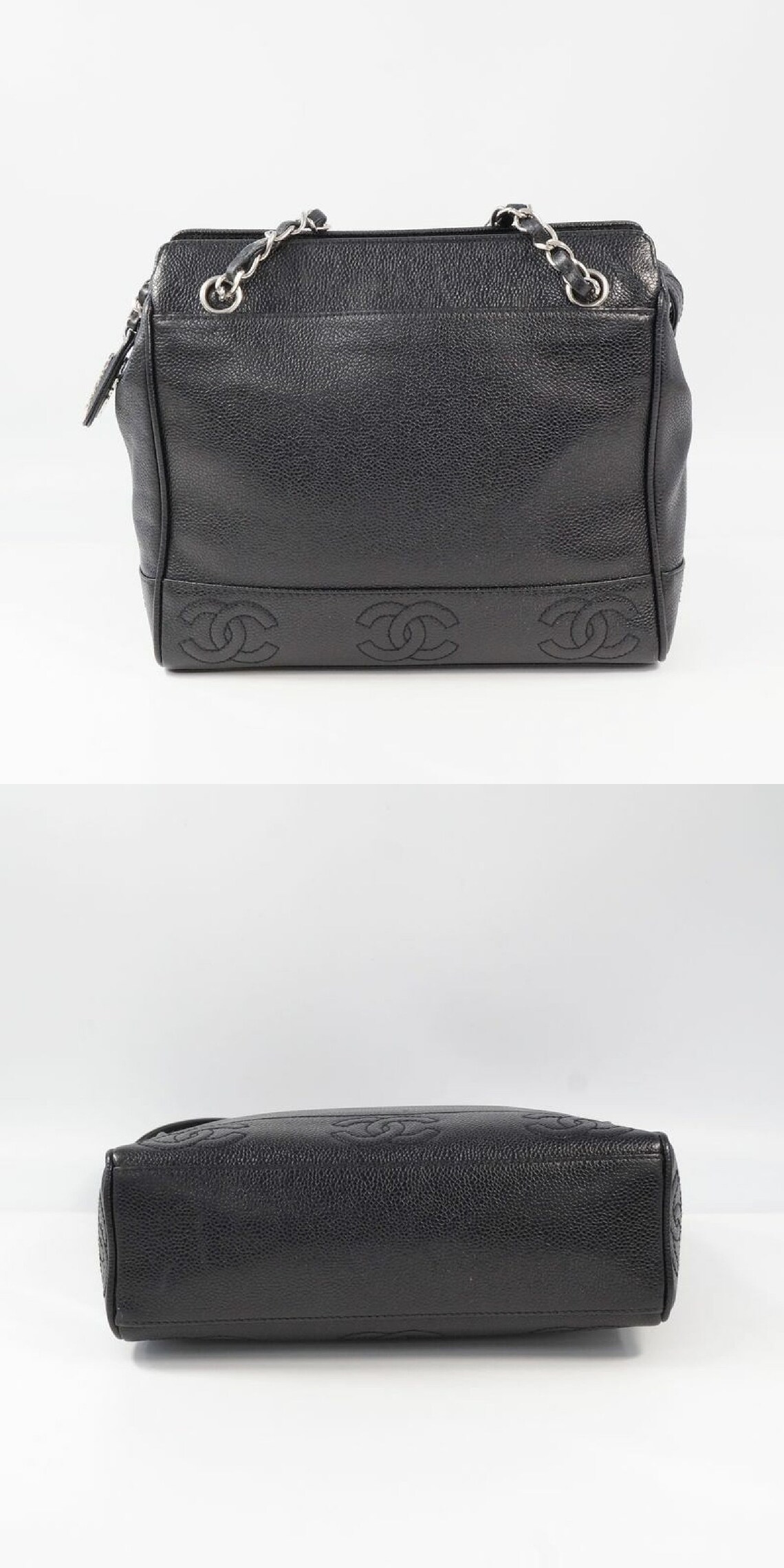 chanel triple chain bag