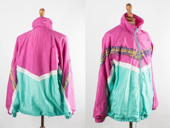 pink kappa track jacket