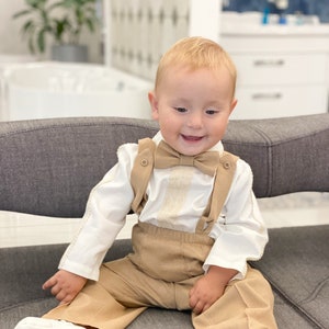 Baby boy baptism outfit, baptism suit, boy christening, boy blessing outfit