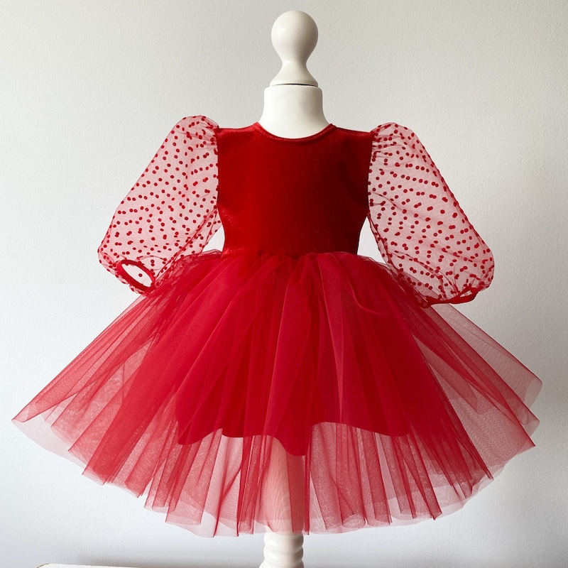 Red Christmas Dress - Etsy