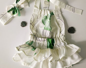 tropical baby outfit
