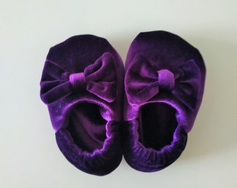 purple shoes for baby girl