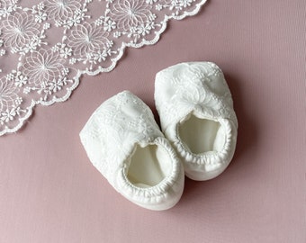 Baptism Shoes, Christening Booties, Baby Baptism Shoes, Baby Shower Gift Girl, Baby Girl Gift, Cute Baby Booties, Baptism Booties, Girl Gift