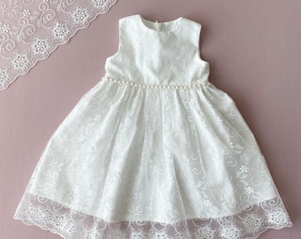 Vestido de bautismo, vestido de bautizo niño, vestido de bautismo niño, vestido de bautismo de encaje para niña