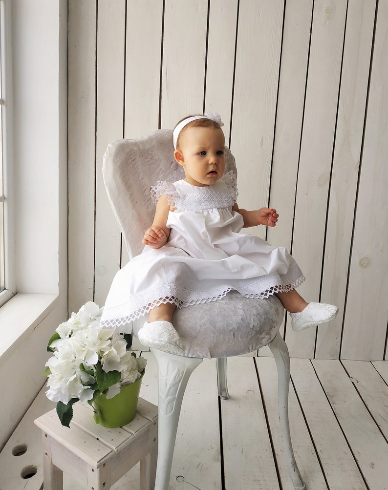 Robe de baptême pour petite fille fille baptême robe baptême Etsy