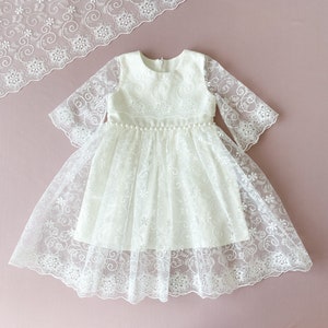 Baptism dress, christening gown, christening dress, baptism dress for baby girl