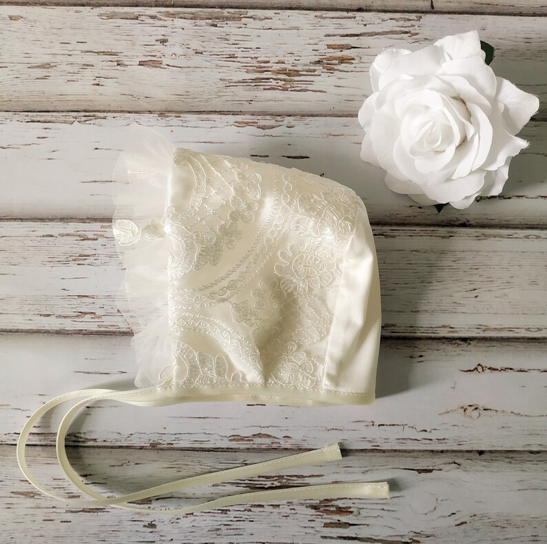 Baptism Baptism Girl Hat Christening for baby Etsy