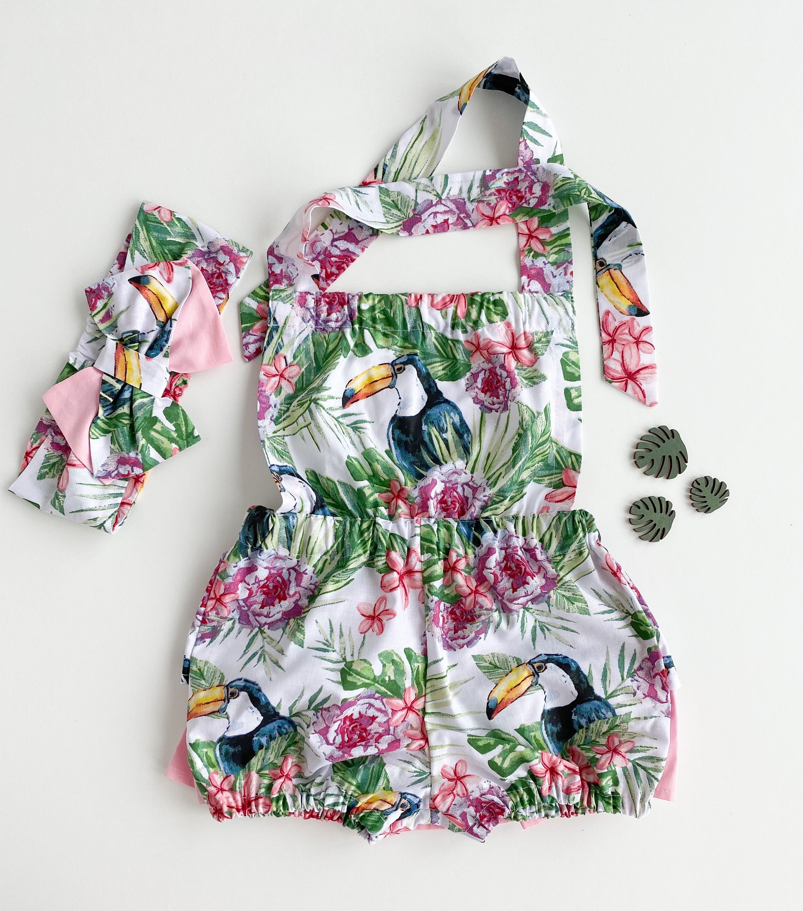 flamingo dress baby girl