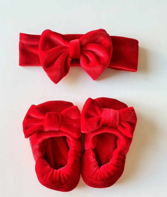 Fabricación Cinco comienzo Zapatos rojos para bebés zapatos para bailarines para bebés - Etsy México