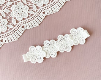 Baby girl headband for baptism, christening headband, baby baptism outfit