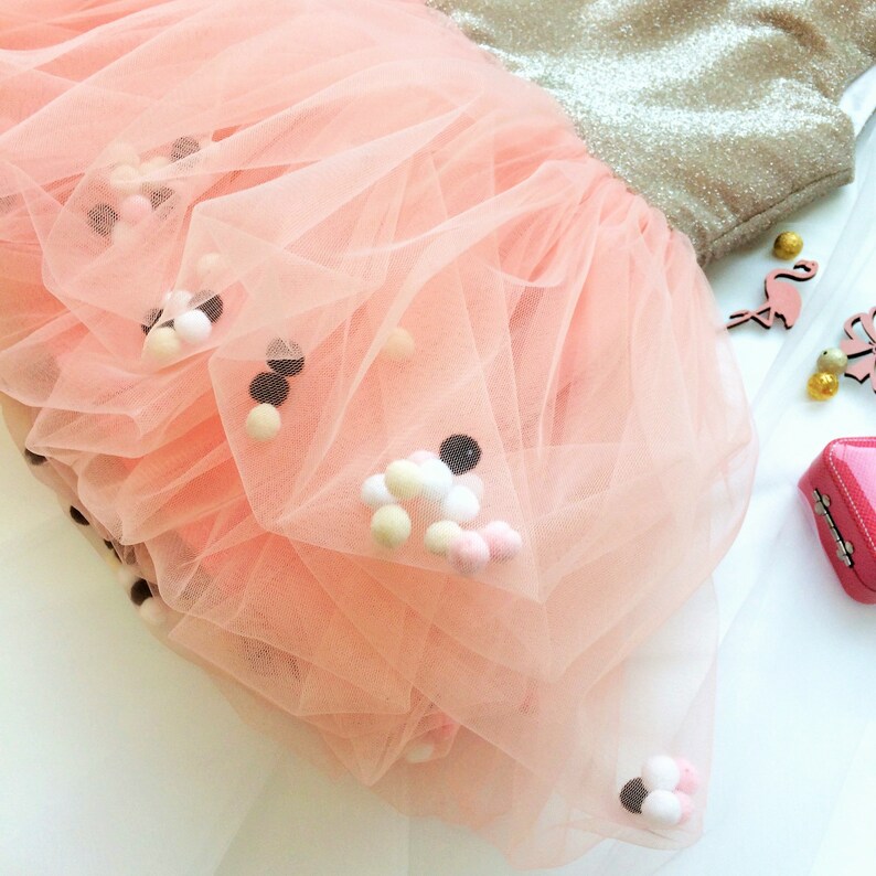 Baby Girl Dress Baby Easter Dress Apricot Sleeveless Toddler Dress Girl Dress