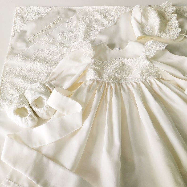 Baptism Blanket Christening Blanket Gift Baptism Blanket Etsy