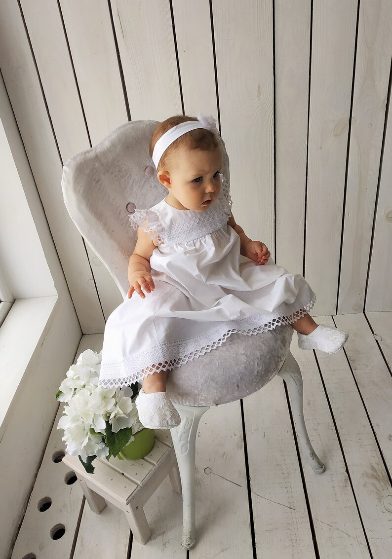 Robe de baptême pour petite fille fille baptême robe baptême Etsy