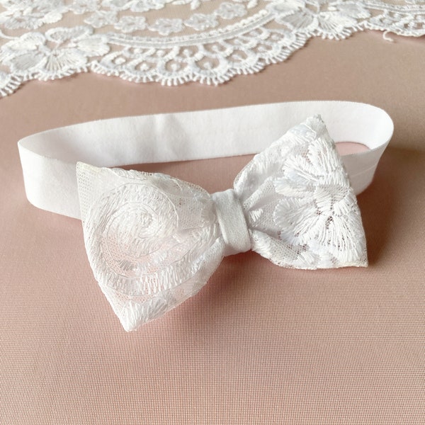 Christening Headband Etsy