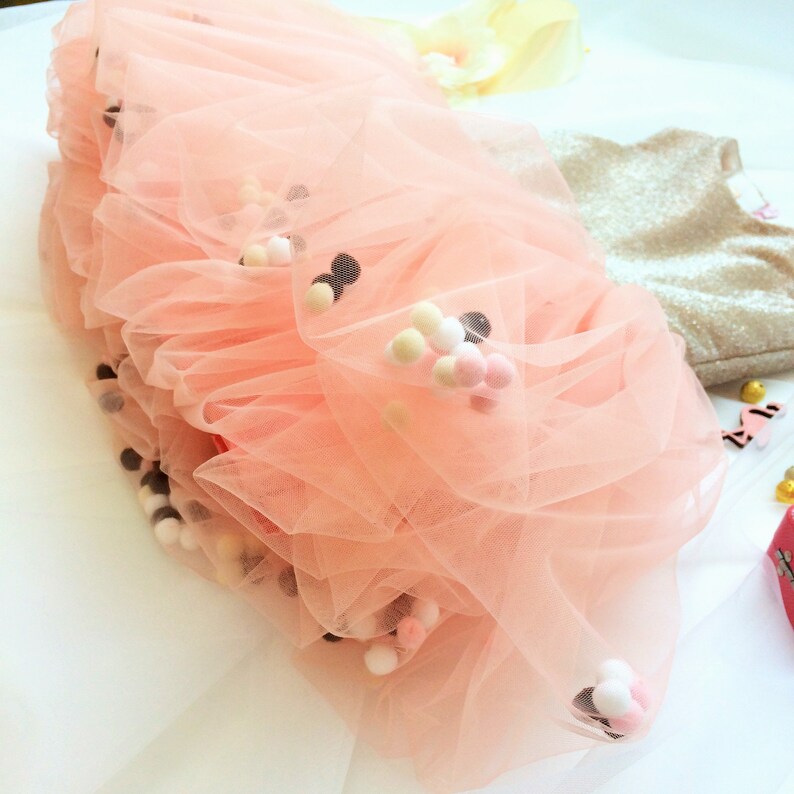 Baby Girl Dress Baby Easter Dress Apricot Sleeveless Toddler Dress Girl Dress
