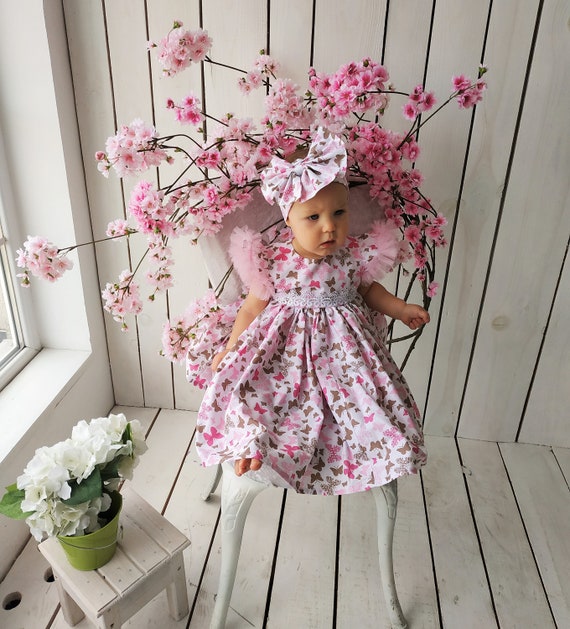 hippie flower girl dress