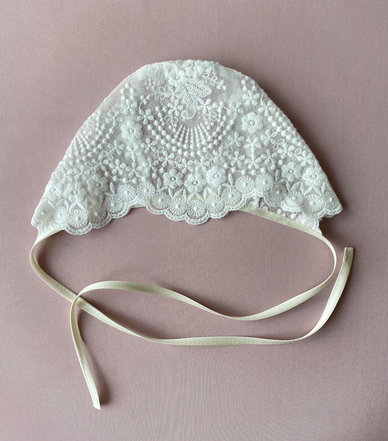 Baptism Hat Baptism Christening Lace Etsy
