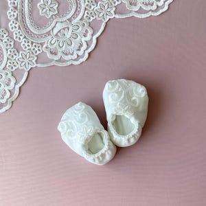 Christening shoes for girls, Baby baptism shoes, Lace baptism shoes, Baptism booties, Booties baby girl