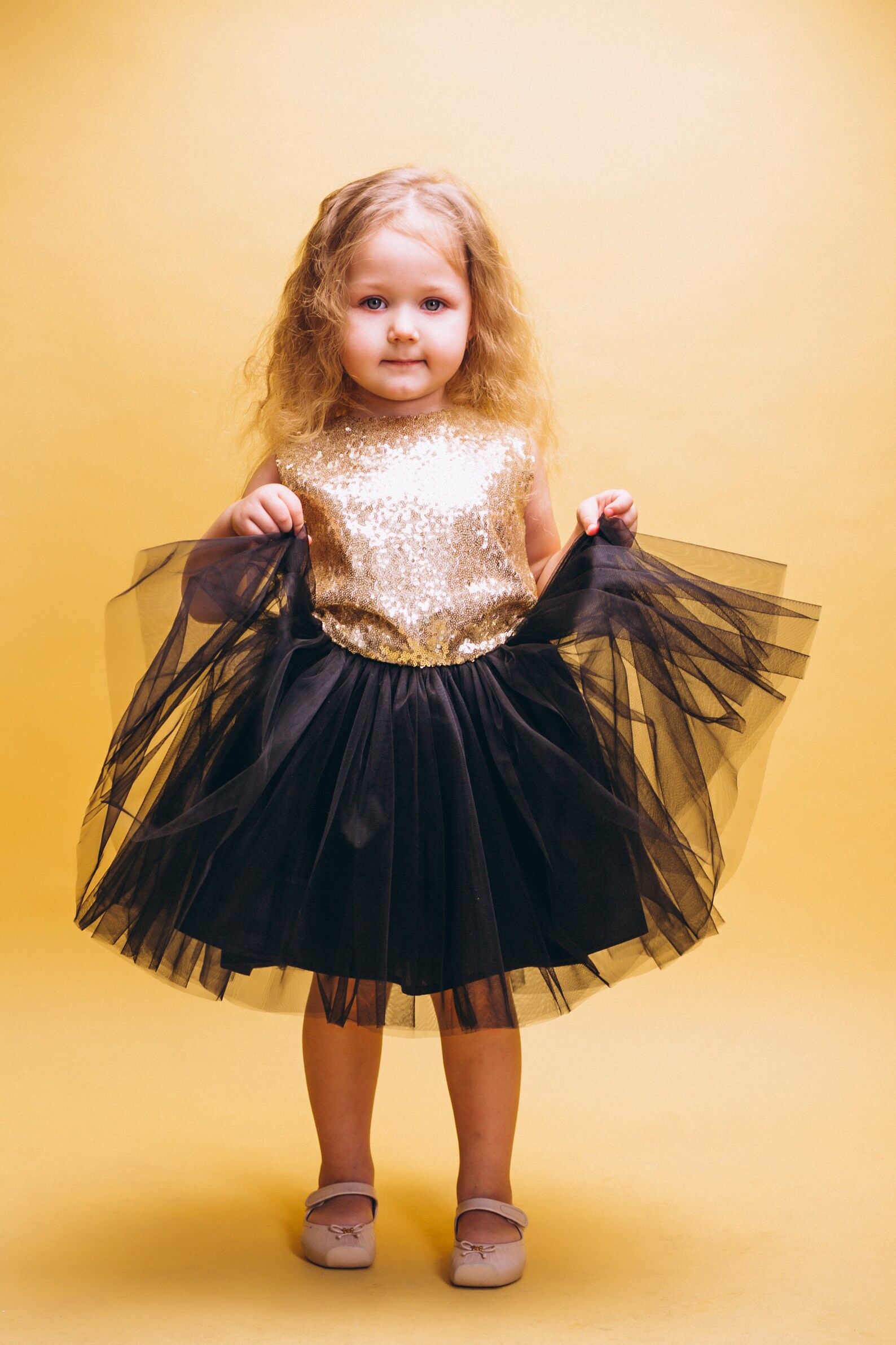 Baby Girl Dress Baby Party Dress Gold Dress Toddler Easter Etsy