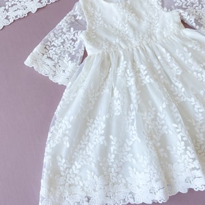 Christening gown Baptism dress Baptism gown Baby blessing dress Christening dress for baby girl image 6