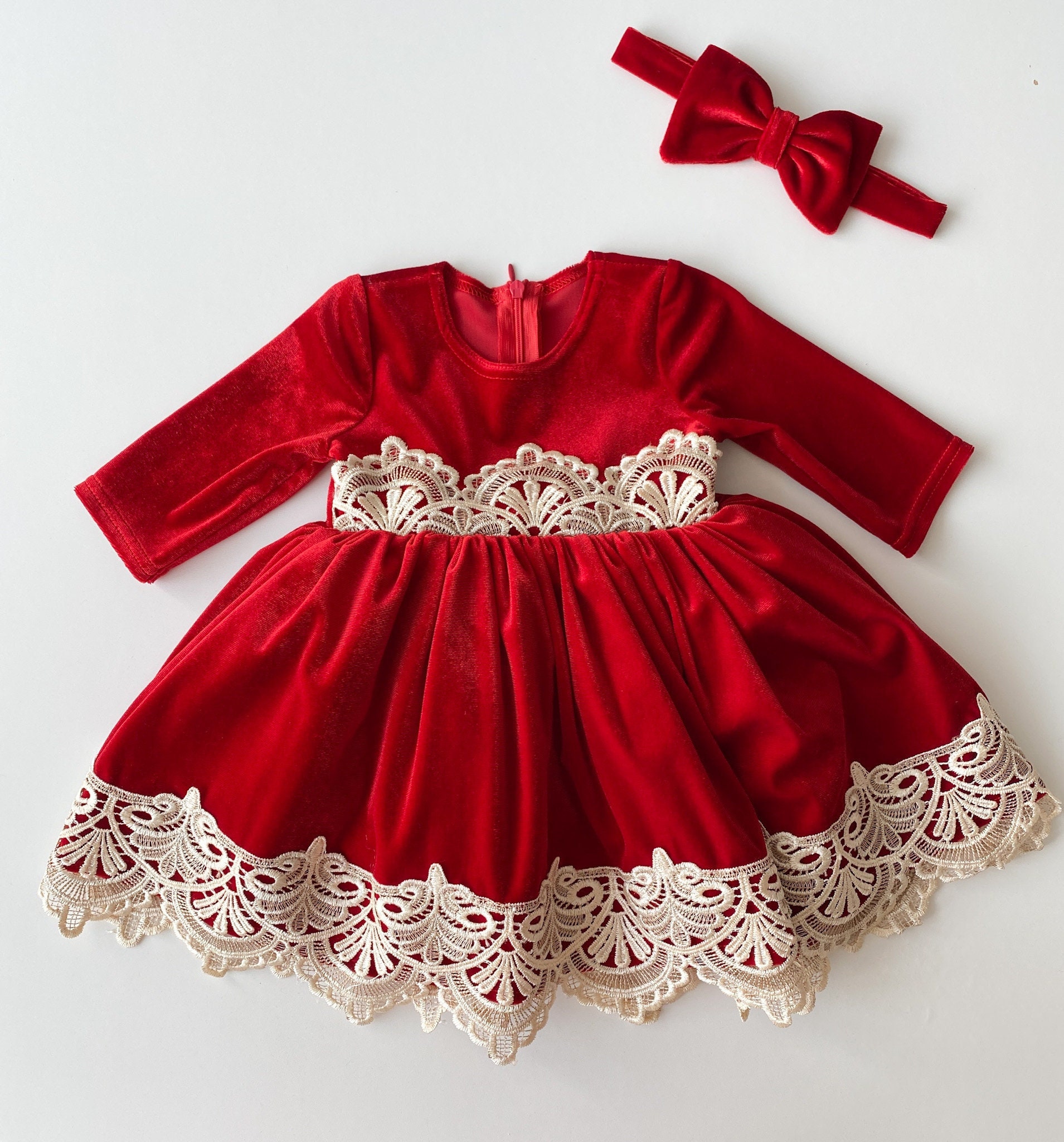 Baby Girl Christmas Dress 6 9 Months - Etsy