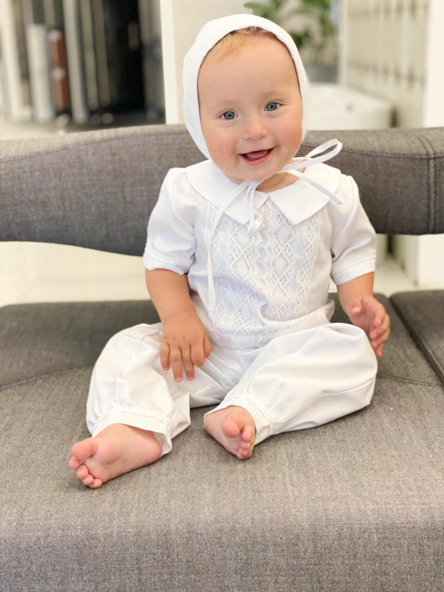 Tenue de bapteme garcon tenue de bapteme pour tout petit garcon bapteme de garcon faveurs de bapteme garcon tenue blanche pour bebe garcon Etsy Canada
