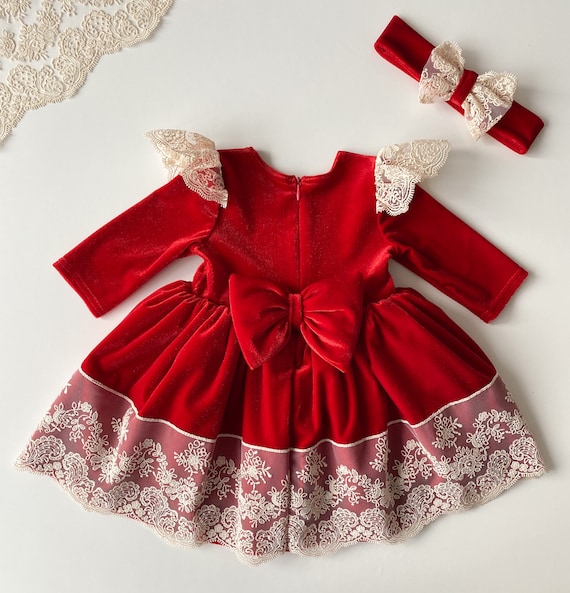 Girls Dresses for Christmas Party Baby Dirls Xmas Outfit Red Holiday Dress  Tutu Dress Special Occasion Dress - Etsy