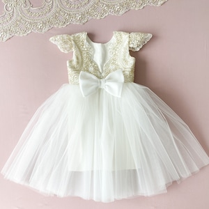 Flower girl dress boho, baby flower girl dress, tulle flower girl, lace flower girl dress, birthday girl dress