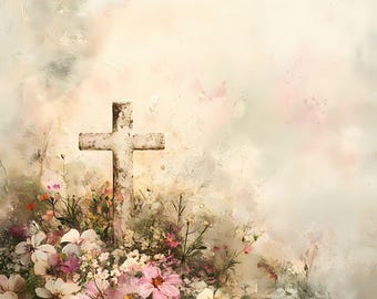 Christelijk kruis JPG, religieuze clipart, ideaal voor religieuze projecten.