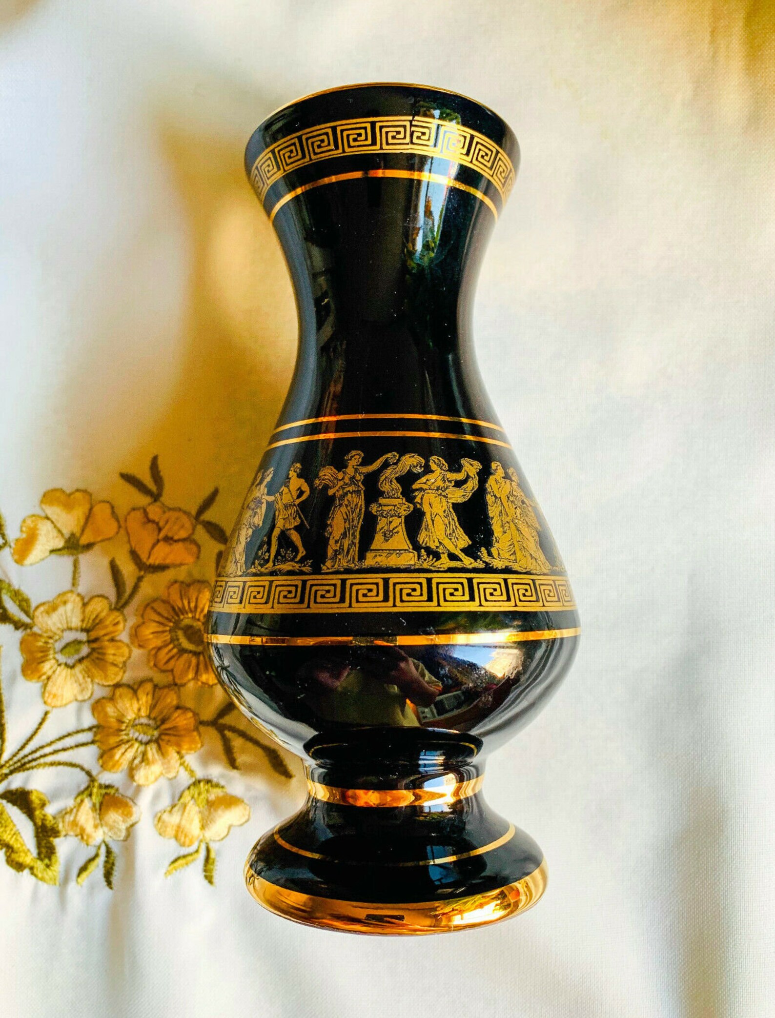 Antique Greek Vase MADE IN GREECE Etsy