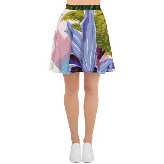 Puerto Rico Puerto Rico Style Vintage Travel Poster Skirt Etsy