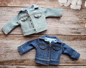 Chaqueta vaquera para muñeca Paola Reina, ropa vaquera