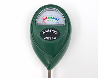 Soil moisture meter - hygrometer for houseplant health